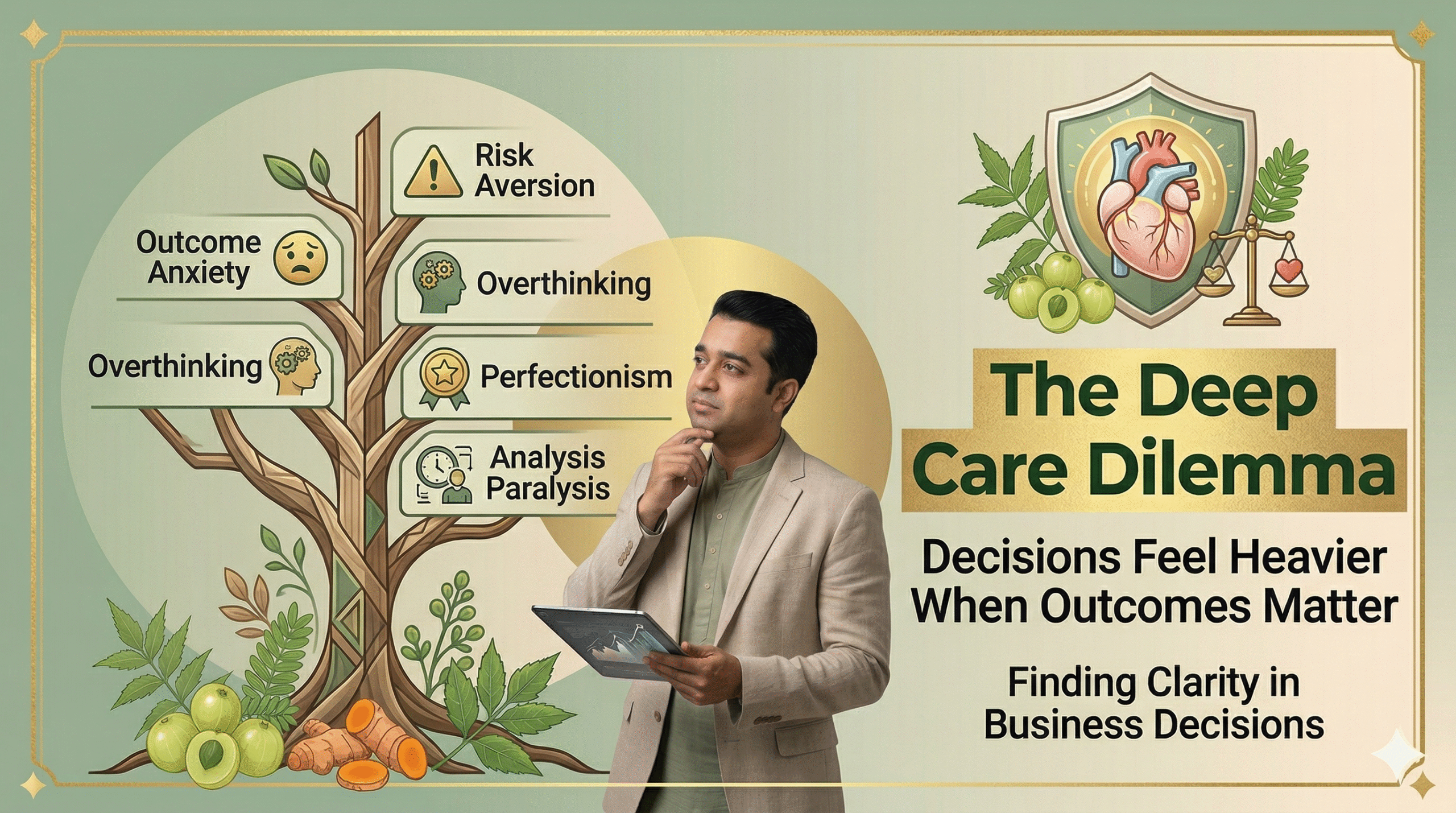 Why Making Decisions Feels Heavier When You Care Deeply About Outcomes